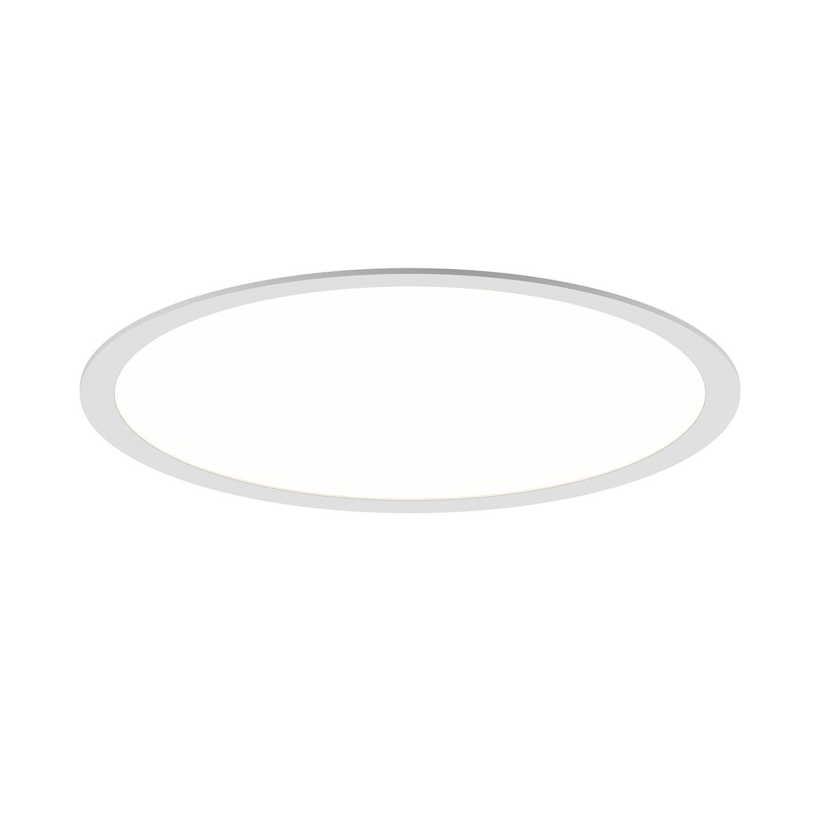 Sonneman Pi Satin White 22.5W x 3.75H Semi-Flush Mount