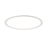 Sonneman Pi Satin White 22.5W x 3.75H Semi-Flush Mount