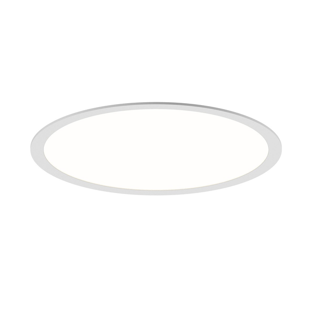 Sonneman Pi Satin White 22.5W x 3.75H Semi-Flush Mount