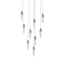 Sonneman Sultana POLISHED CHROME 24.5W x 11H Pendant