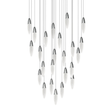 Sonneman Sultana POLISHED CHROME 37W x 11H Pendant