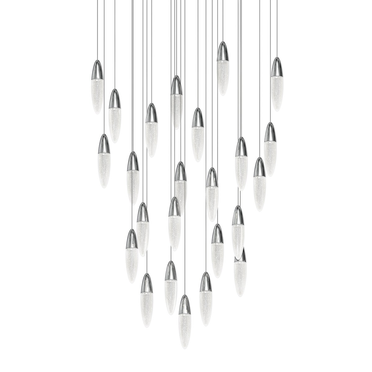 Sonneman Sultana POLISHED CHROME 37W x 11H Pendant