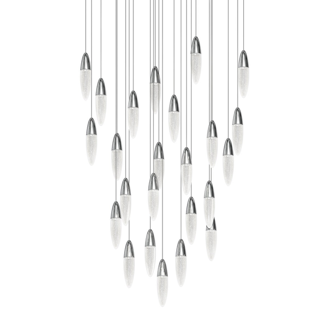 Sonneman Sultana POLISHED CHROME 37W x 11H Pendant