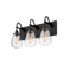 Sonneman Chelsea SATIN BLACK 19.25W x 12.5H Lighting