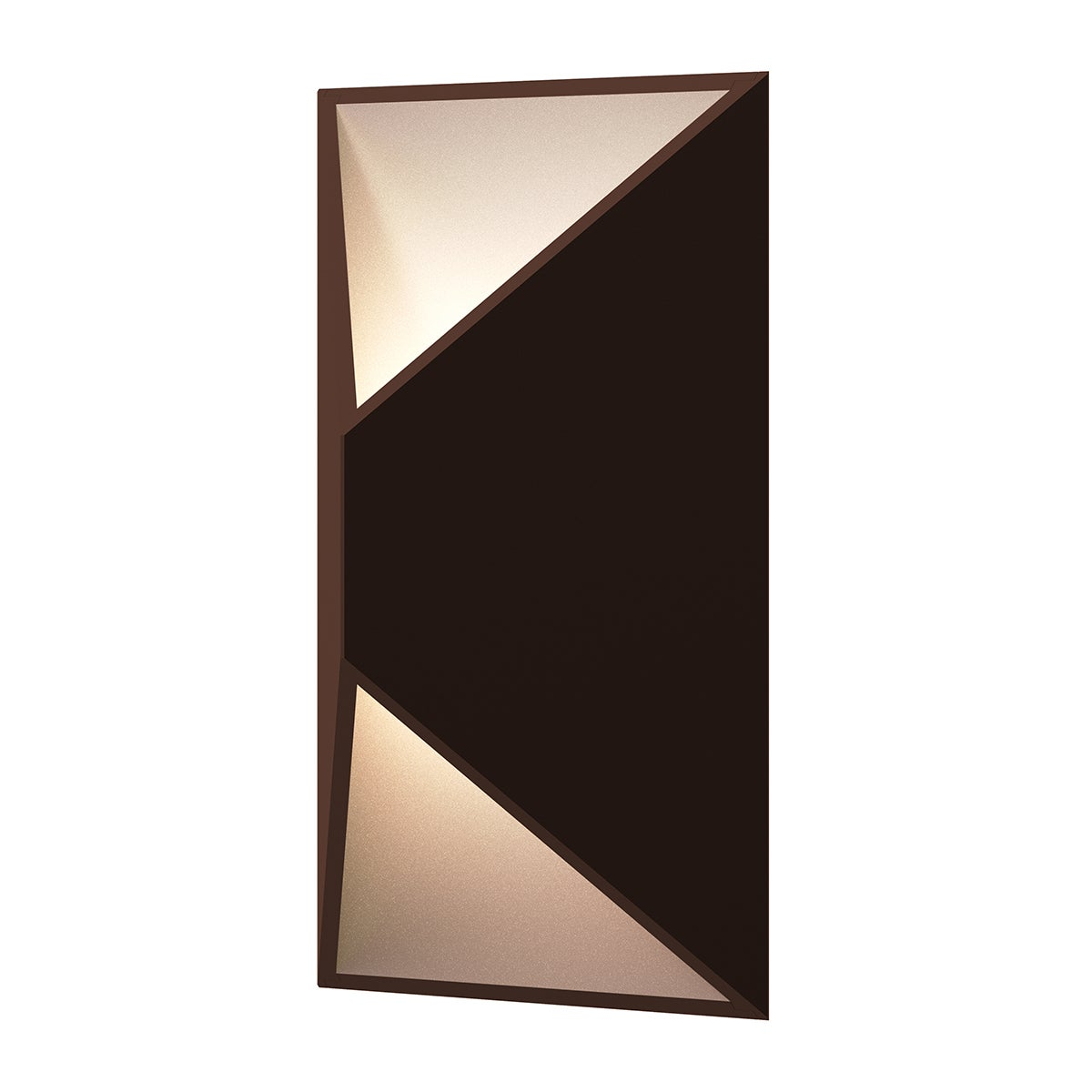 Sonneman Prisma TEXTURED BRONZE 7W x 11H Wall Sconce