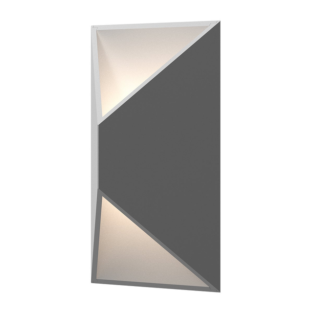 Sonneman Prisma Textured Gray 7W x 11H Wall Sconce