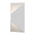 Sonneman Prisma TEXTURE WHITE 7W x 11H Wall Sconce