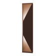 Sonneman Prisma TEXTURED BRONZE 5W x 18H Wall Sconce