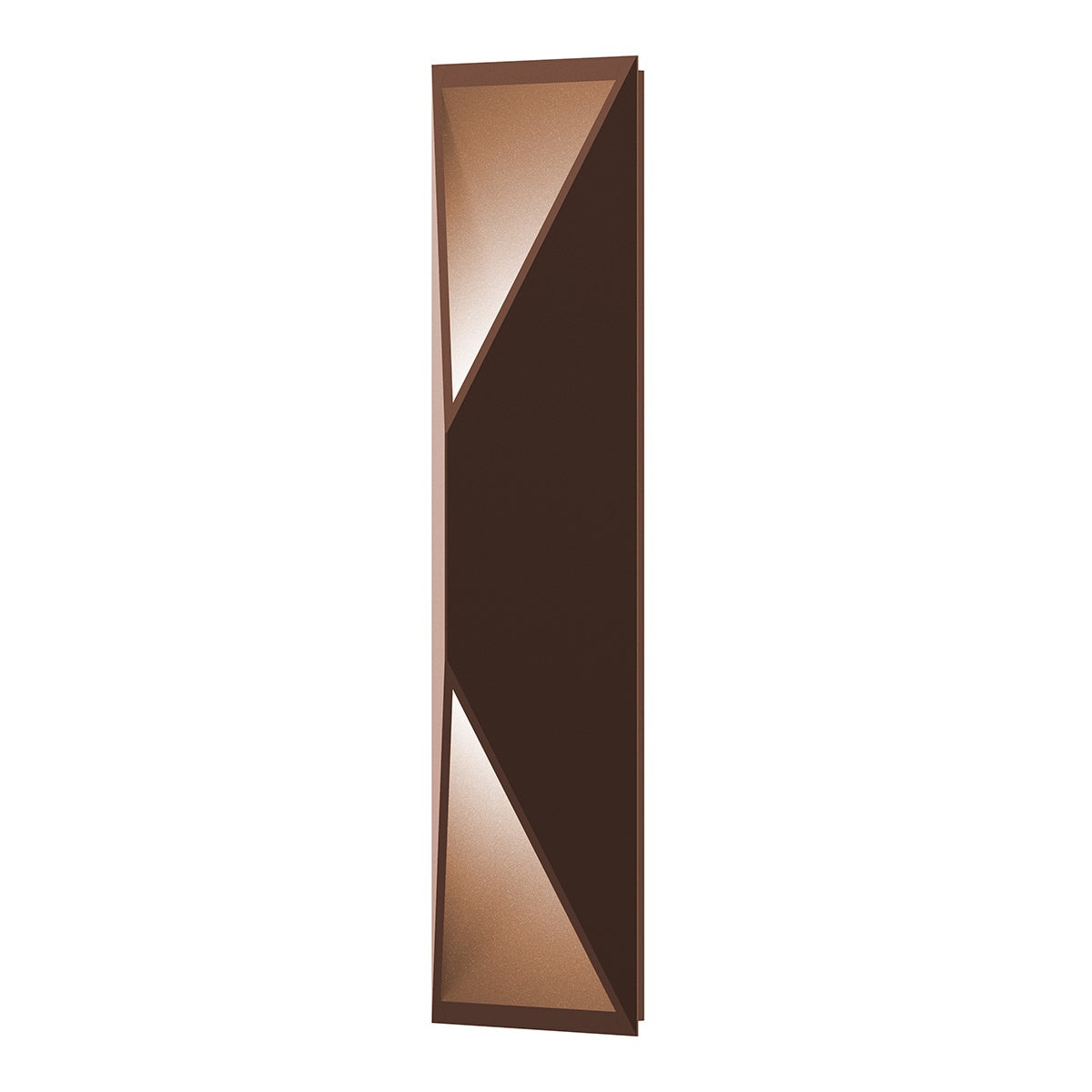 Sonneman Prisma TEXTURED BRONZE 5W x 18H Wall Sconce