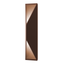 Sonneman Prisma TEXTURED BRONZE 5W x 18H Wall Sconce