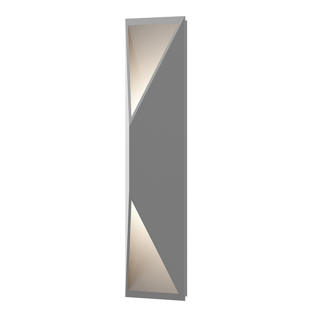 Sonneman Prisma Textured Gray 5W x 18H Wall Sconce