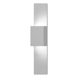 Sonneman Flat Box TEXTURE WHITE 6W x 25H Wall Sconce