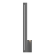 Sonneman Stripe Textured Gray 1.5W x 24H Wall Sconce