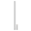 Sonneman Stripe TEXTURE WHITE 1.5W x 30H Wall Sconce