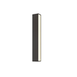Sonneman Sideways TEXTURED BRONZE 3.25W x 24H Wall Sconce