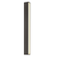 Sonneman Sideways TEXTURED BRONZE 3.25W x 36.25H Wall Sconce