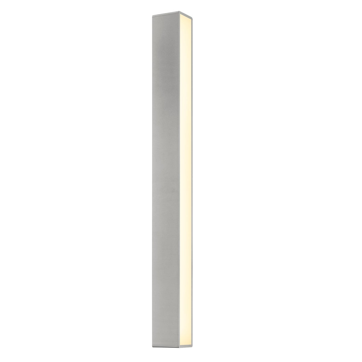 Sonneman Sideways Textured Gray 3.25W x 36.25H Wall Sconce
