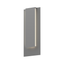 Sonneman Reveal Textured Gray 8W x 19H Wall Sconce