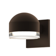 Sonneman REALS TEXTURED BRONZE 5W x 4H Wall Sconce