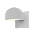 Sonneman REALS TEXTURE WHITE 5W x 3.25H Wall Sconce
