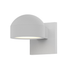 Sonneman REALS TEXTURE WHITE 5W x 3.25H Wall Sconce