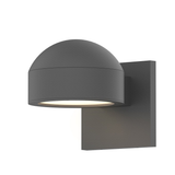 Sonneman REALS Textured Gray 5W x 3.25H Wall Sconce