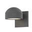 Sonneman REALS Textured Gray 5W x 3.25H Wall Sconce