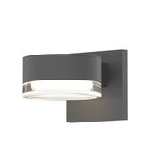 Sonneman REALS Textured Gray 5W x 2.5H Wall Sconce