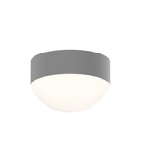 Sonneman REALS Textured Gray 5W x 3.25H Semi-Flush Mount