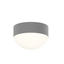 Sonneman REALS Textured Gray 5W x 3.25H Semi-Flush Mount