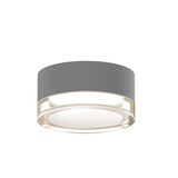 Sonneman REALS Textured Gray 5W x 2.5H Semi-Flush Mount
