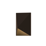 Sonneman Triform Compact TEXTURED BRONZE 3.5W x 4.5H Wall Sconce