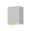 Sonneman Box TEXTURE WHITE 3.5W x 4.5H Wall Sconce