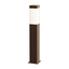 Sonneman Square Column TEXTURED BRONZE 3W x 3L x 22H Lighting