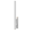 Sonneman Flue TEXTURE WHITE 5W x 30H Wall Sconce