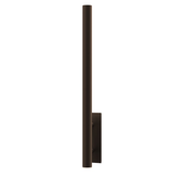 Sonneman Flue TEXTURED BRONZE 5W x 40H Wall Sconce