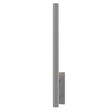 Sonneman Flue Textured Gray 5W x 40H Wall Sconce