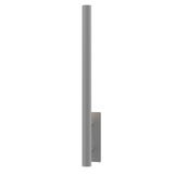 Sonneman Flue Textured Gray 5W x 40H Wall Sconce