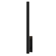 Sonneman Flue TEXTURE BLACK 5W x 40H Wall Sconce