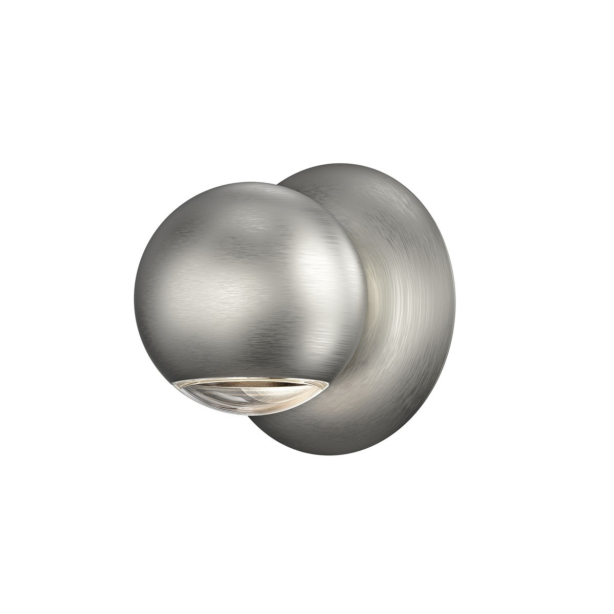 Sonneman Hemisphere Natural Anodized 4W x 0H Wall Sconce