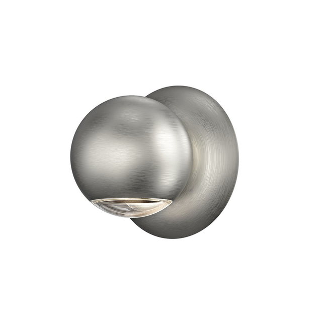 Sonneman Hemisphere Natural Anodized 4W x 0H Wall Sconce