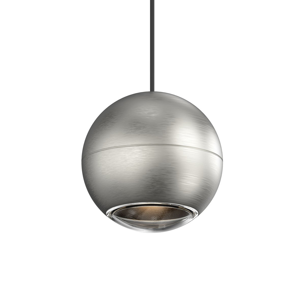 Sonneman Hemisphere Natural Anodized 4W x 0H Pendant