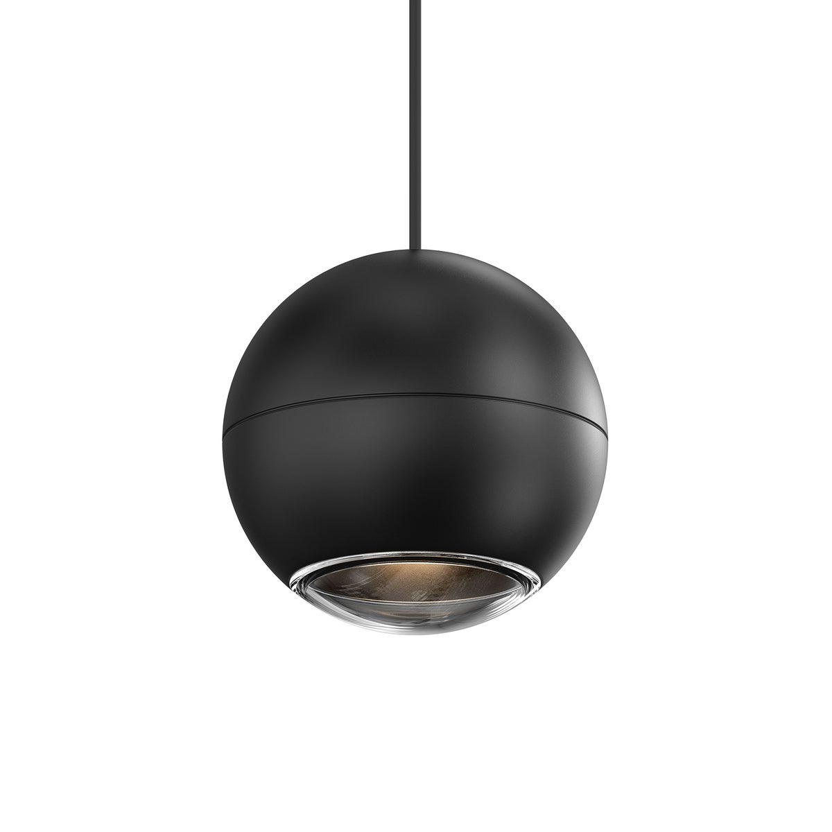 Sonneman Hemisphere TEXTURE BLACK 4W x 0H Pendant