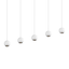 Sonneman Hemisphere TEXTURE WHITE 15W x 4L x 4H Pendant