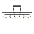 Sonneman Suspenders SATIN BLACK 48W x 13.25L x 16H Pendant