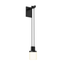 Sonneman Suspenders SATIN BLACK 2.25W x 15.75H Wall Sconce