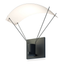 Sonneman Suspenders SATIN BLACK 10.75W x 10H Wall Sconce