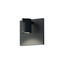 Sonneman Suspenders SATIN BLACK 1.75W x 2.25H Wall Sconce
