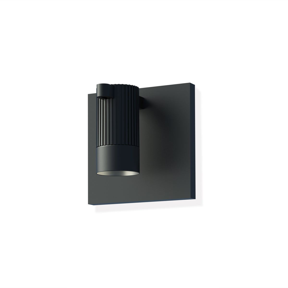 Sonneman Suspenders SATIN BLACK 1.75W x 3.25H Wall Sconce