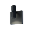Sonneman Suspenders SATIN BLACK 1.75W x 3.75H Wall Sconce